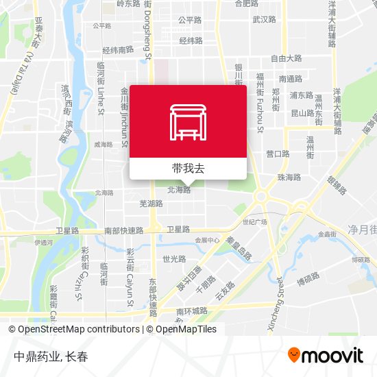 中鼎药业地图