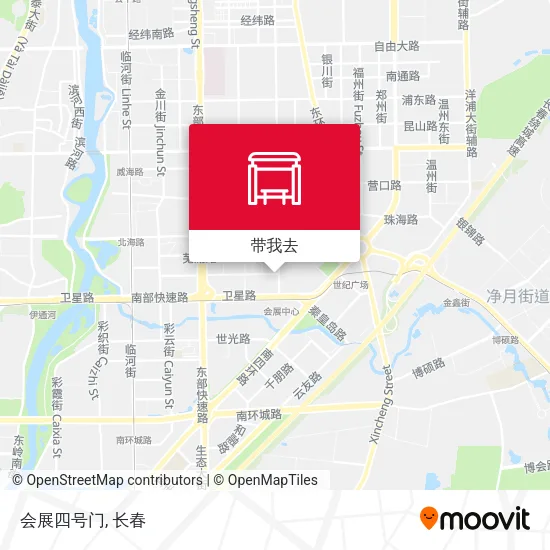 会展四号门地图