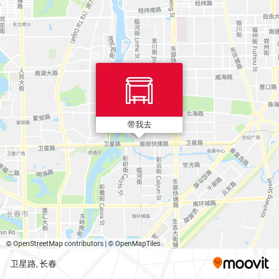 卫星路地图