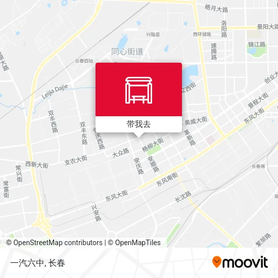 一汽六中地图