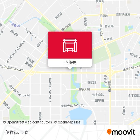茂祥街地图