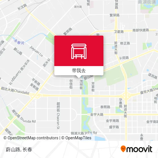 蔚山路地图