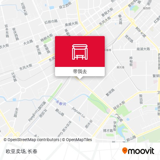 欧亚卖场地图