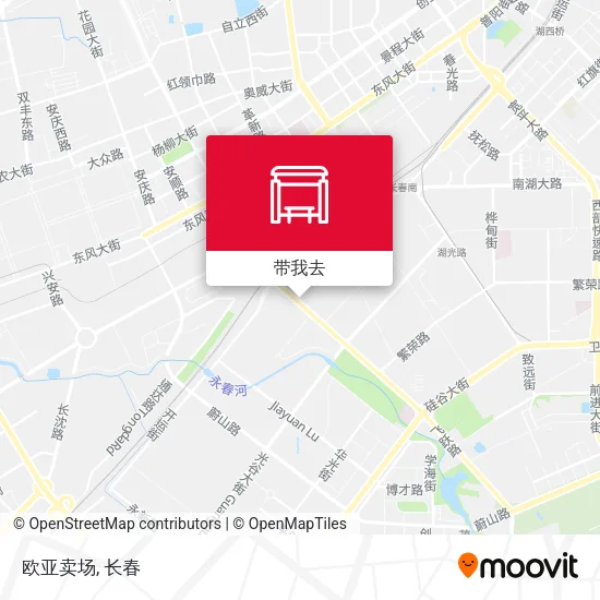 欧亚卖场地图