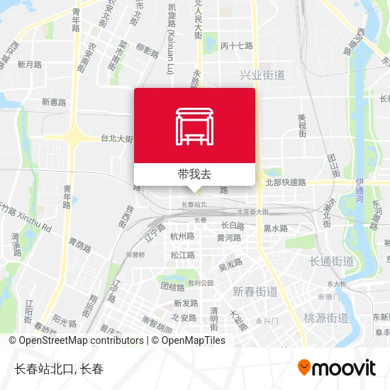 长春站北口地图