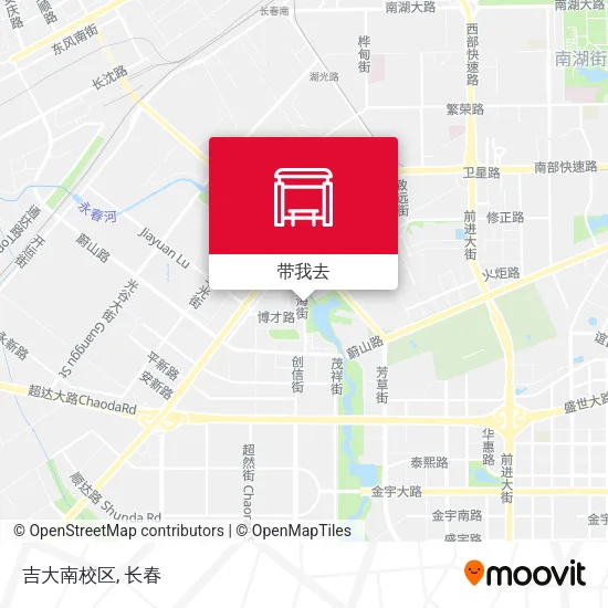 吉大南校区地图