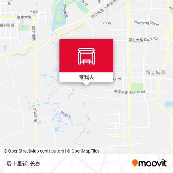 后十里铺地图