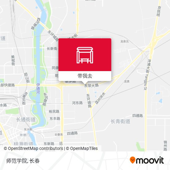 师范学院地图