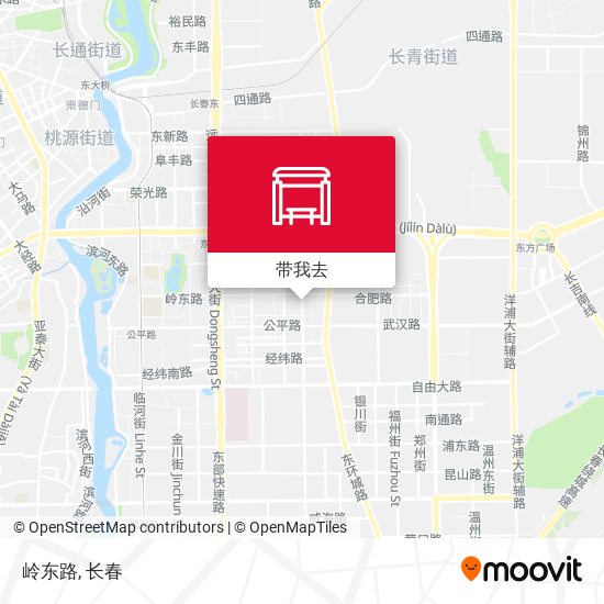 岭东路地图