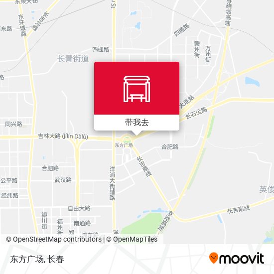 东方广场地图