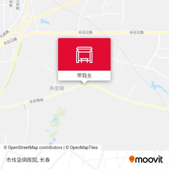 市传染病医院地图
