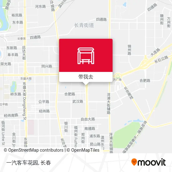 一汽客车花园地图