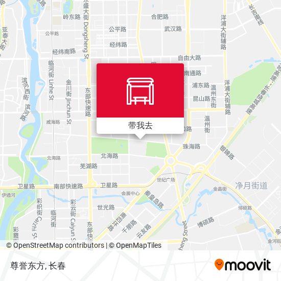 尊誉东方地图
