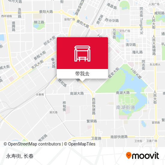 永寿街地图