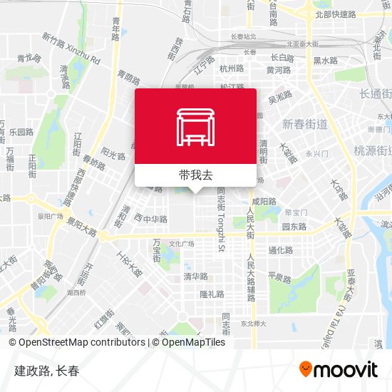 建政路地图