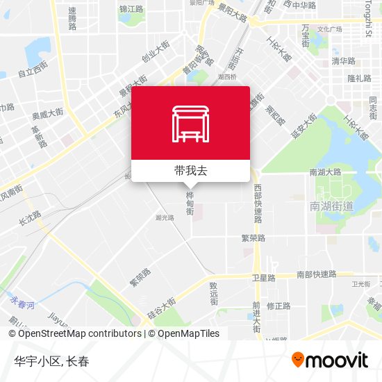 华宇小区地图