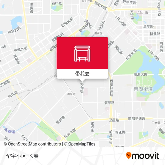 华宇小区地图