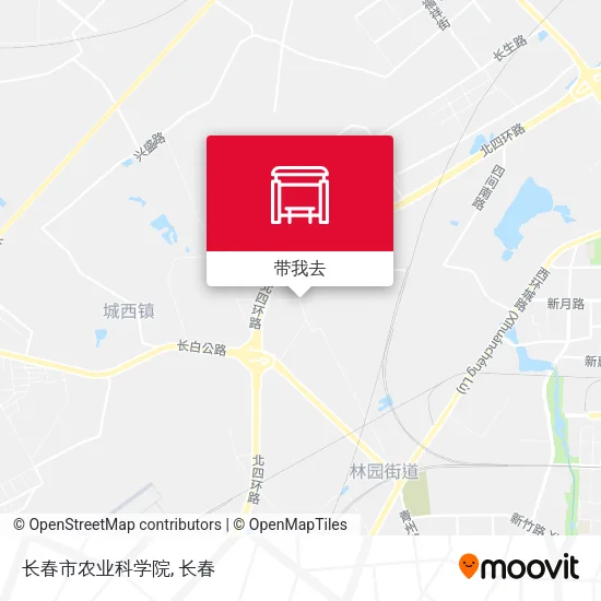 长春市农业科学院地图