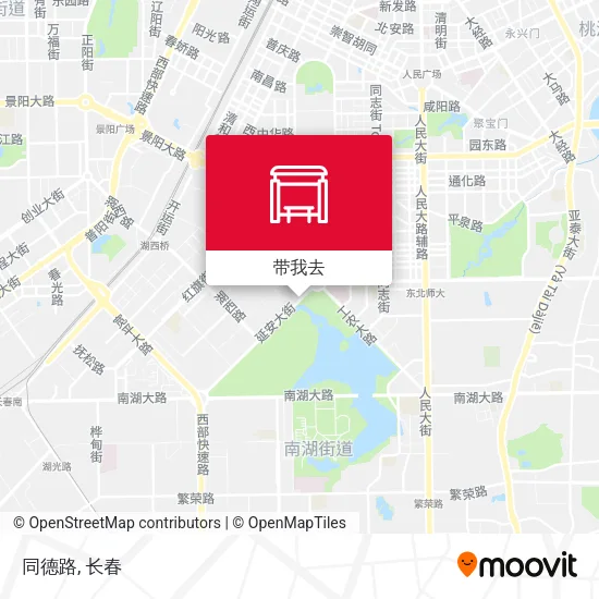 同德路地图