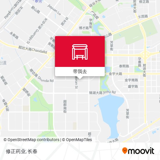 修正药业地图