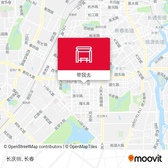 长庆街地图