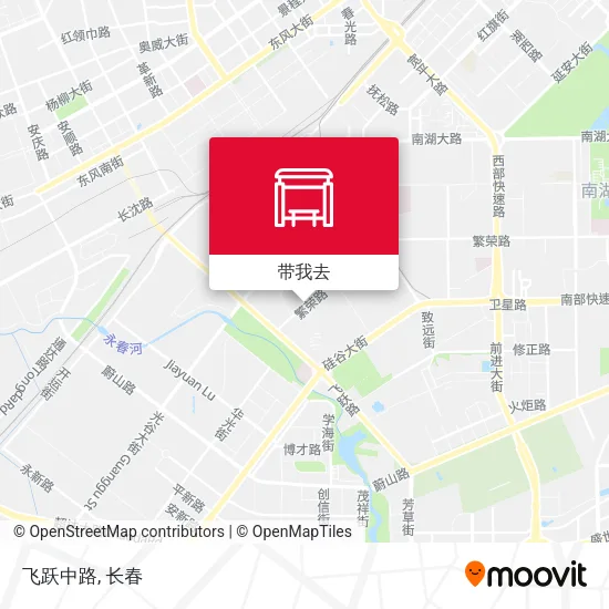 飞跃中路地图
