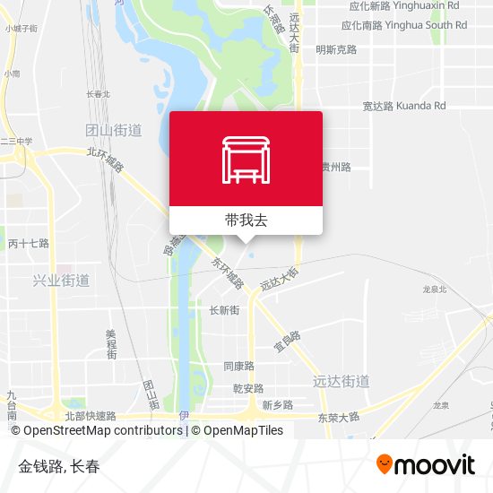 金钱路地图