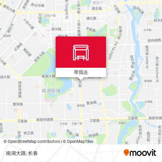 南湖大路地图