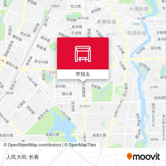 人民大街地图