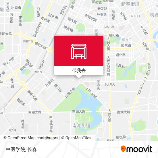 中医学院地图