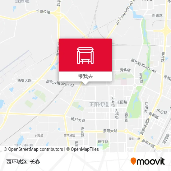 西环城路地图