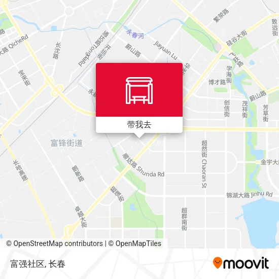 富强社区地图
