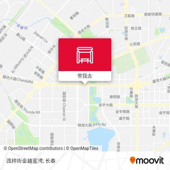 茂祥街金越蓝湾地图