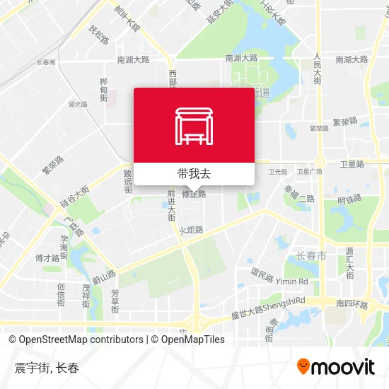 震宇街地图