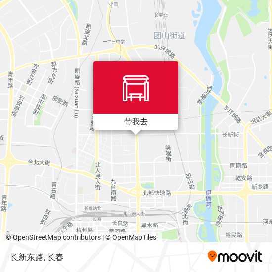 长新东路地图