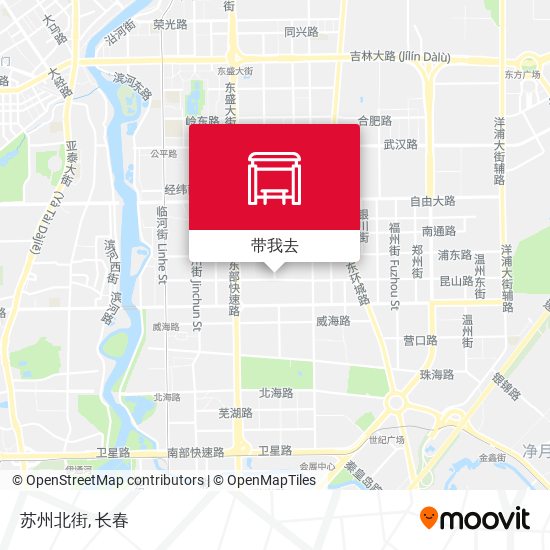 苏州北街地图