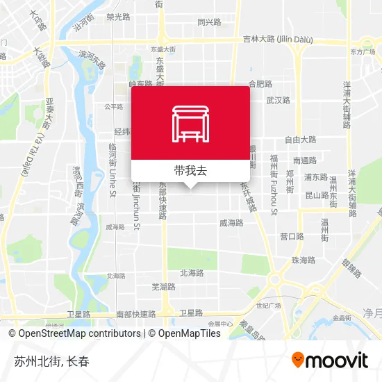 苏州北街地图