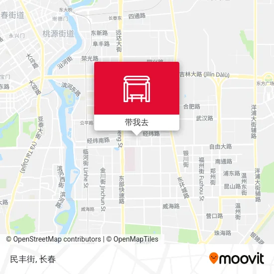 民丰街地图