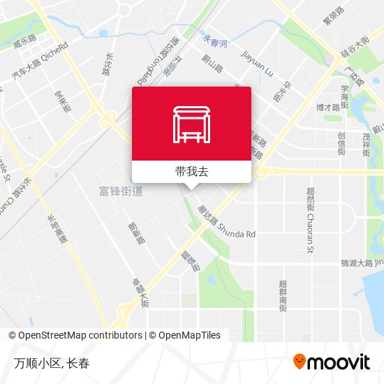 万顺小区地图