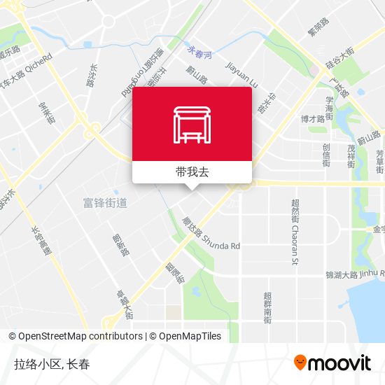 拉络小区地图