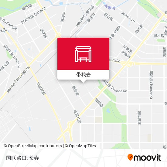 国联路口地图