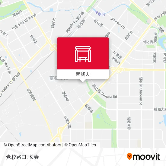 党校路口地图