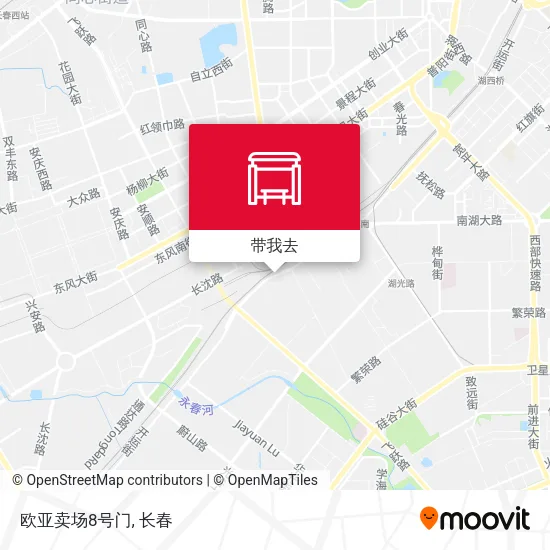 欧亚卖场8号门地图