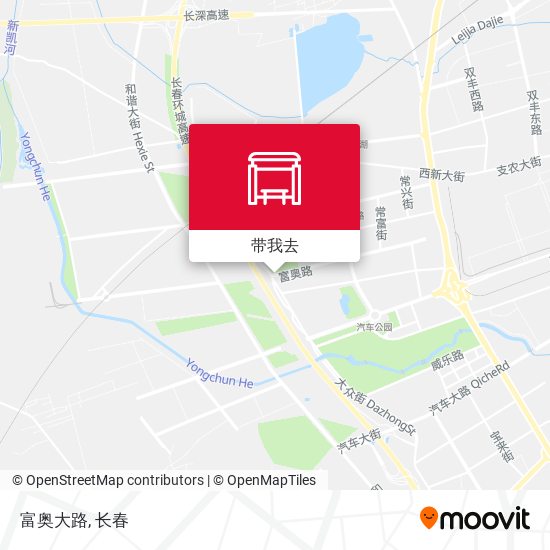 富奥大路地图