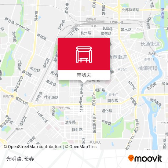 光明路地图