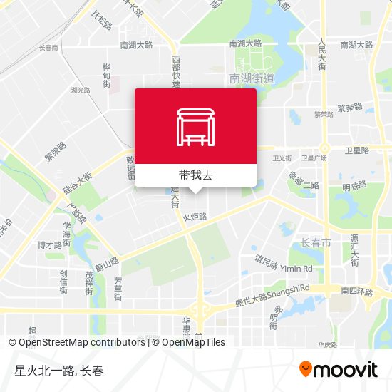 星火北一路地图