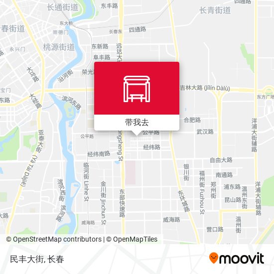 民丰大街地图