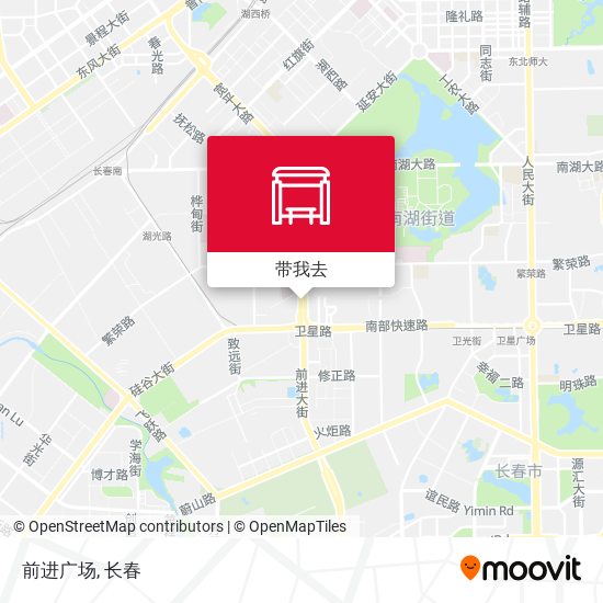 前进广场地图