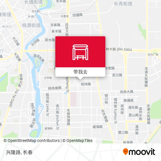 兴隆路地图