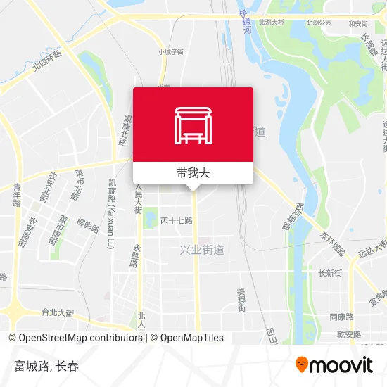 富城路地图